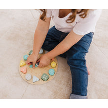 Load image into Gallery viewer, Bubble Wooden Clock
