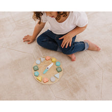 Load image into Gallery viewer, Bubble Wooden Clock
