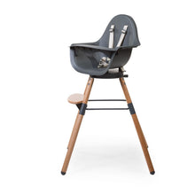 Load image into Gallery viewer, Childhome Evolu One.80° High Chair - Natural Anthracite

