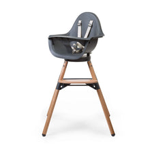 Load image into Gallery viewer, Childhome Evolu One.80° High Chair - Natural Anthracite
