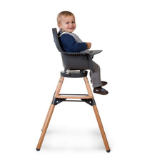 Load image into Gallery viewer, Childhome Evolu One.80° High Chair - Natural Anthracite
