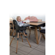 Load image into Gallery viewer, Childhome Evolu One.80° High Chair - Natural Anthracite
