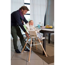 Load image into Gallery viewer, Childhome Evolu One.80° High Chair - Natural White
