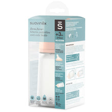 Load image into Gallery viewer, Suavinex Zero Zero Anti Colic Bottle 270ml - Medium Flow 3M+
