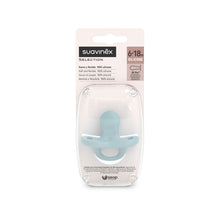 Load image into Gallery viewer, Suavinex Colour Essence All Silicone Soother with SX Pro Physiological Teat 6-18M - Blue
