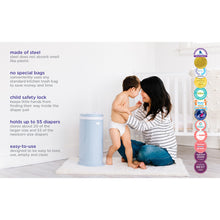 Load image into Gallery viewer, Nappy Pail - White
